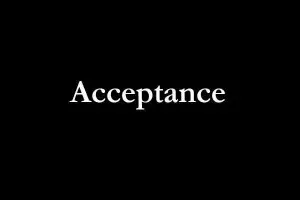Surviving trauma through acceptance Acceptance