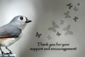 Thank you for your support!